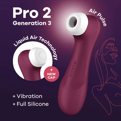Satisfyer Pro 2 Generation 3, with Vibration - Hamilton Park Electronics