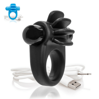 Charged Skooch Silicone Rechargeable Cock Ring With Fins from The Screaming O - Hamilton Park Electronics