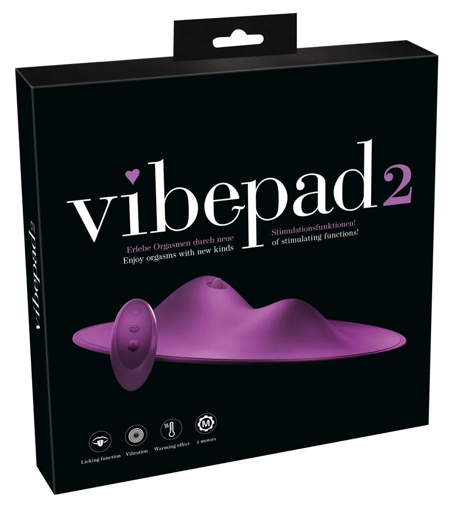 VibePad 2 with Tongue - Hands-Free Humpable Vibrator - Hamilton Park Electronics