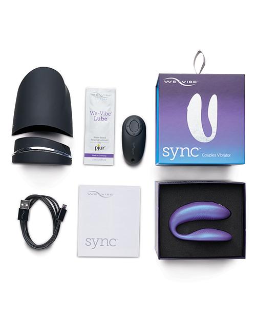 We-Vibe Sync Wearable Couples Vibrator with Dual Motors - Cosmic Purple - Hamilton Park Electronics