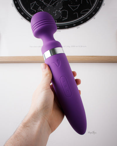 Deluxe Mega Wand Waterproof Massager by Voodoo Toys - Hamilton Park Electronics