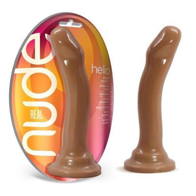 Real Nude Helio Silicone Suction Cup Dildo Toffee - Hamilton Park Electronics