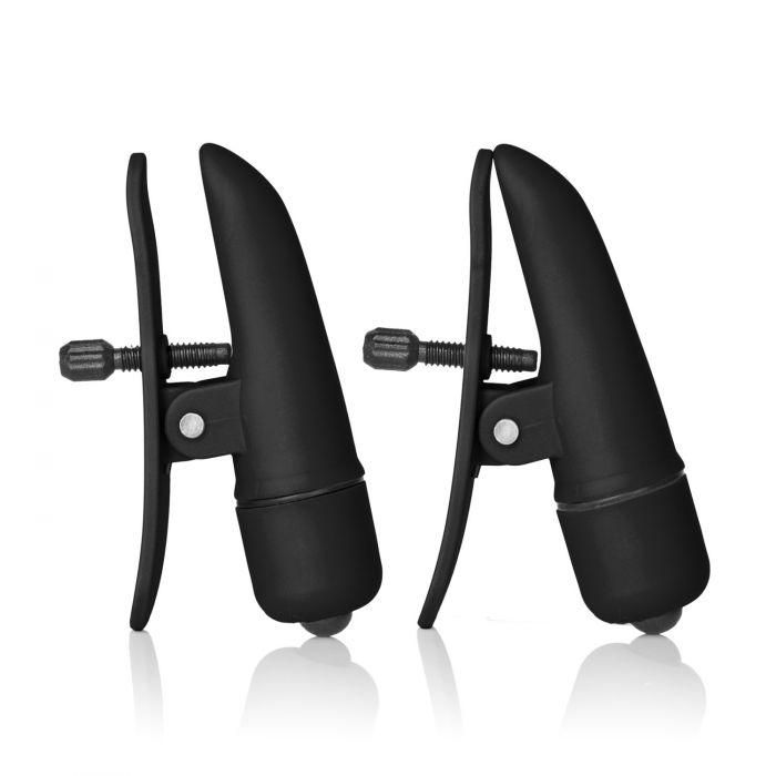 CalExotics Nipple Play Nipplettes Vibrating Nipple Clamps– Hamilton Park  Electronics