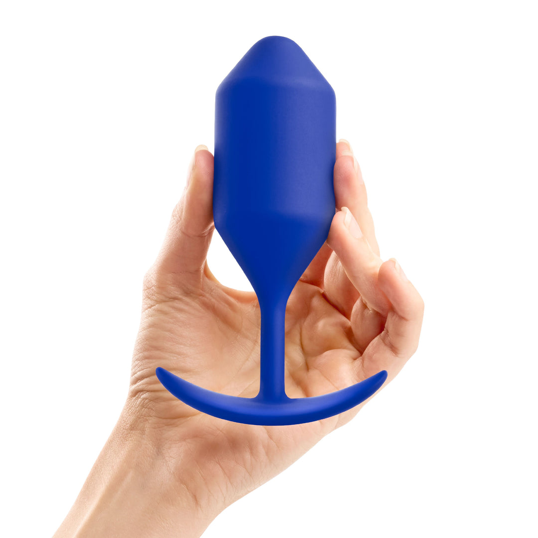 b-Vibe Snug Plug Weighted Silicone Butt Plugs - 7 Sizes Hamilton Park Electronics b-Vibe Snug Plug Weighted Silicone Butt Plugs - 7 Sizes Hamilton Park Electronics
