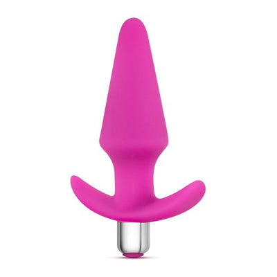 Luxe Discover Silicone Vibrating Butt Plug by Blush Novelties - Hamilton Park Electronics